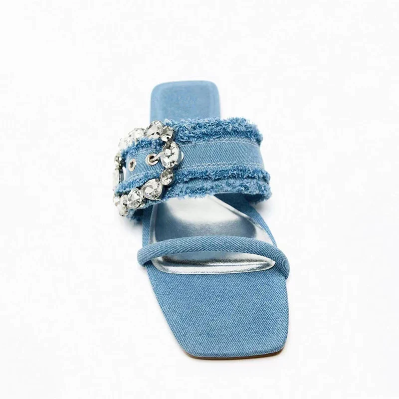 LuminaWalk Denim Slippers - Image 2