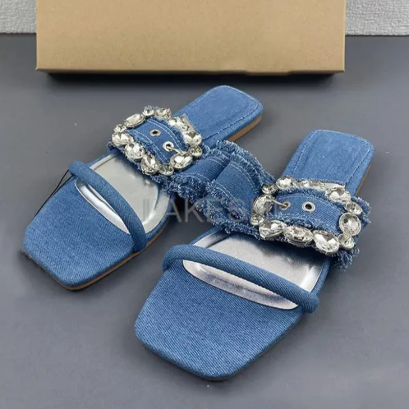 LuminaWalk Denim Slippers - Image 4
