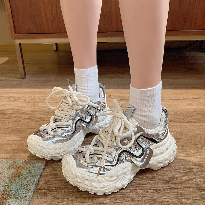 LuminousLite Platform Sneakers - Image 3