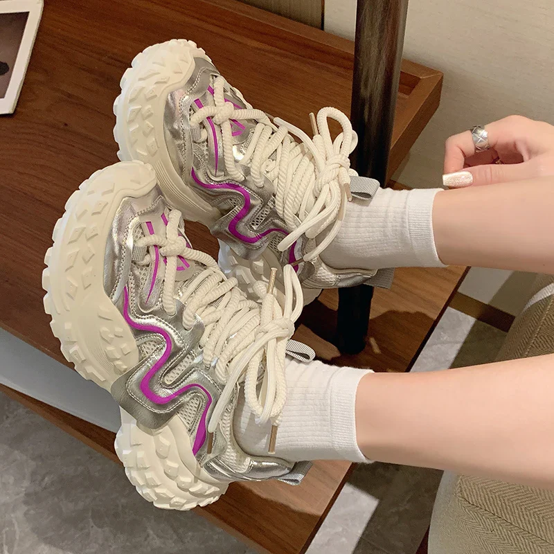LuminousLite Platform Sneakers - Image 4