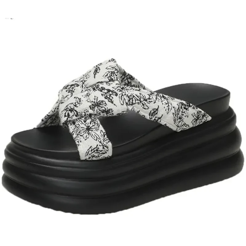 LunaLuxe Thick Sole Sandals - Image 2