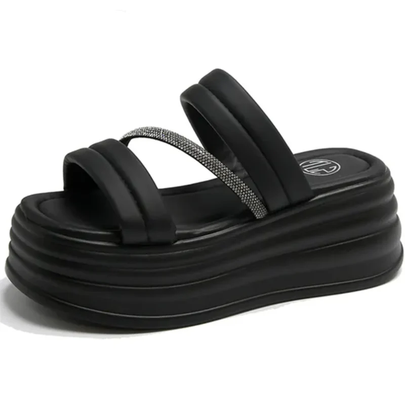 Luxe Lounge Platform Slippers - Image 2