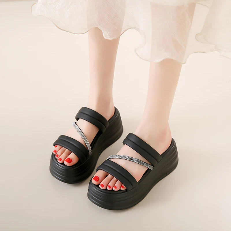 Luxe Lounge Platform Slippers - Image 6