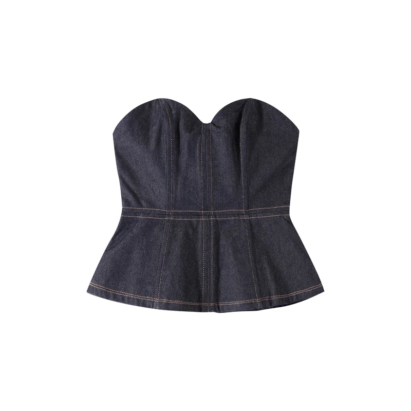 LuxeFit Denim Set - Image 2