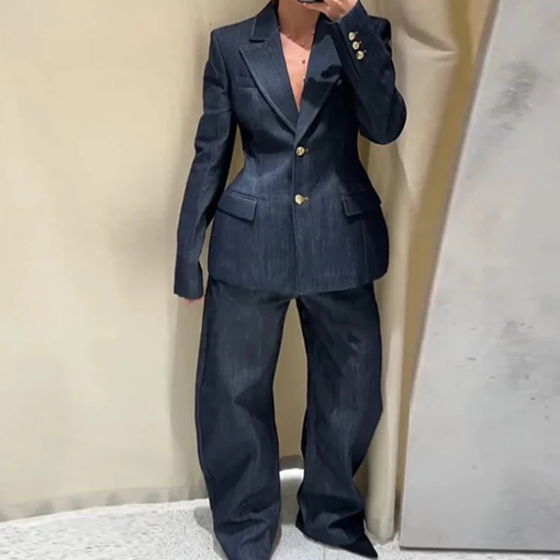 LuxeFit Denim Set - Image 5