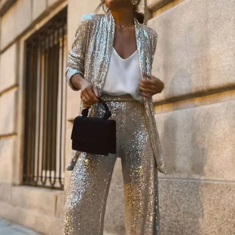 Luxor Sequined Two Piece Suit - Image 2