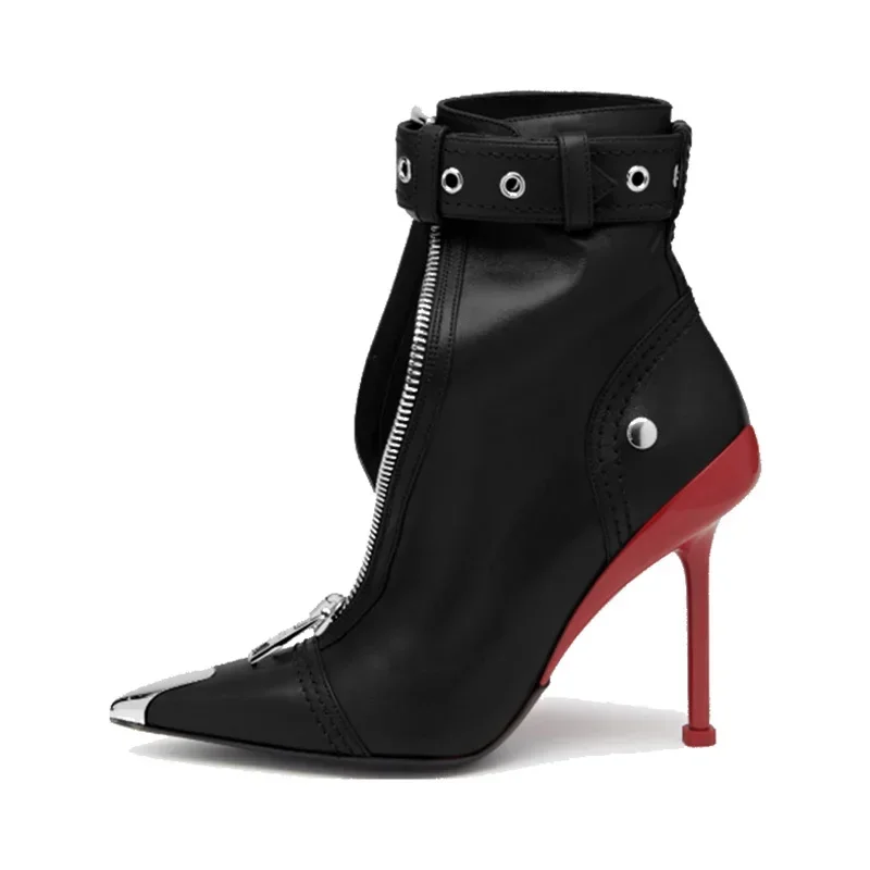 Manilla Zipper Heels - Image 3