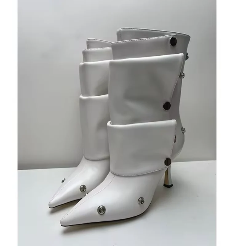 Metallic Muse High Heels - Image 3