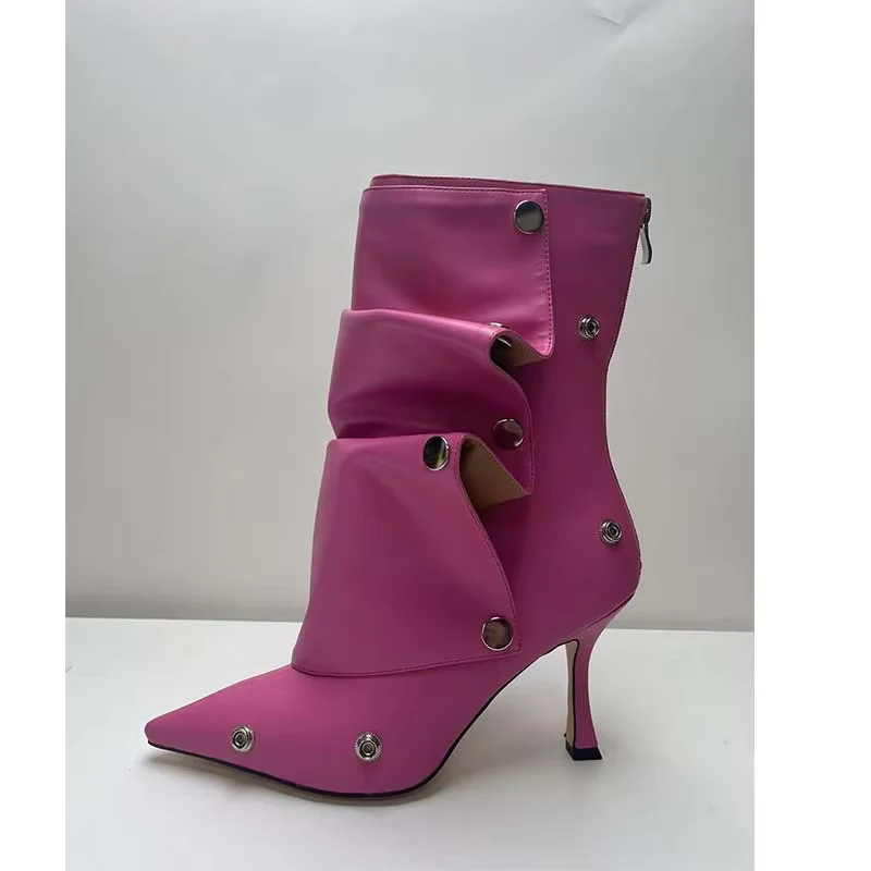 Metallic Muse High Heels - Image 4