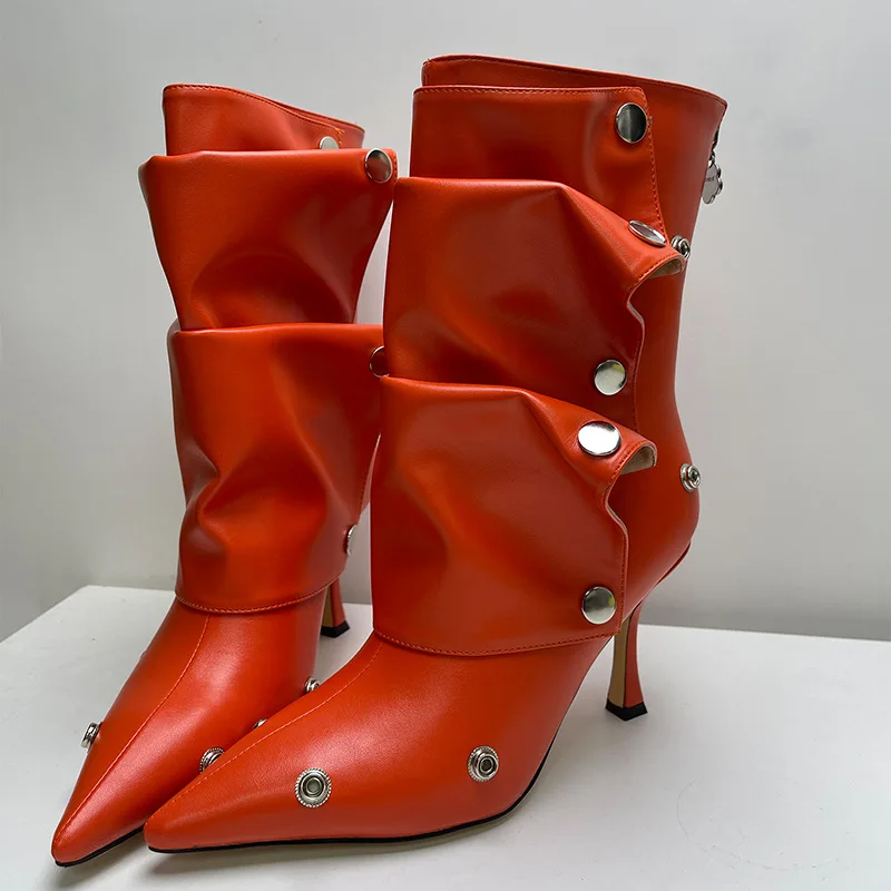 Metallic Muse High Heels - Image 6