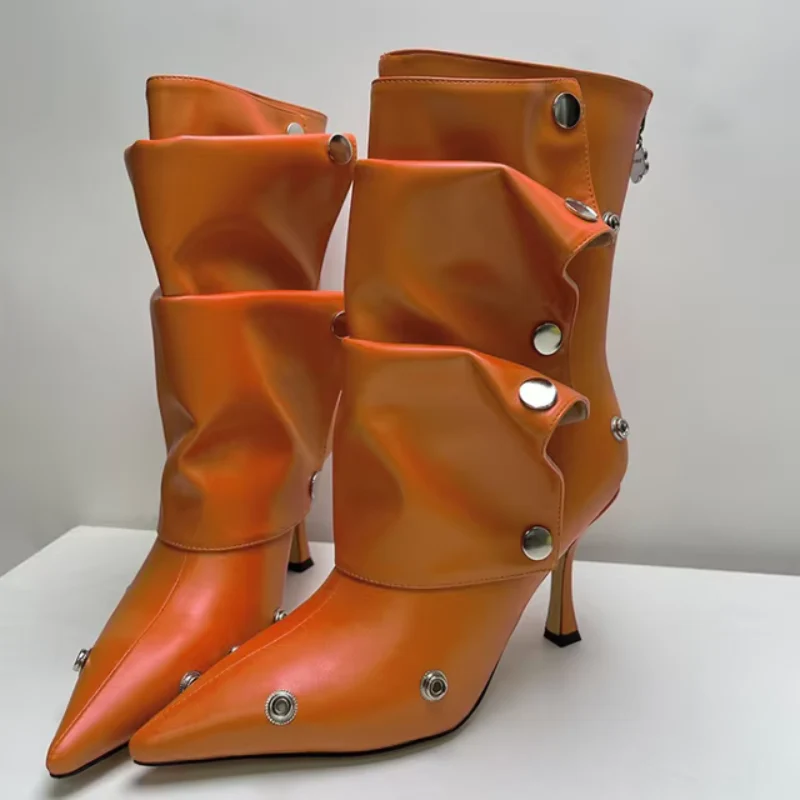 Metallic Muse High Heels - Image 7