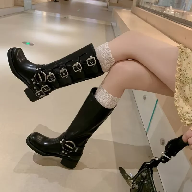 Midnight Marauder High Boots - Image 3