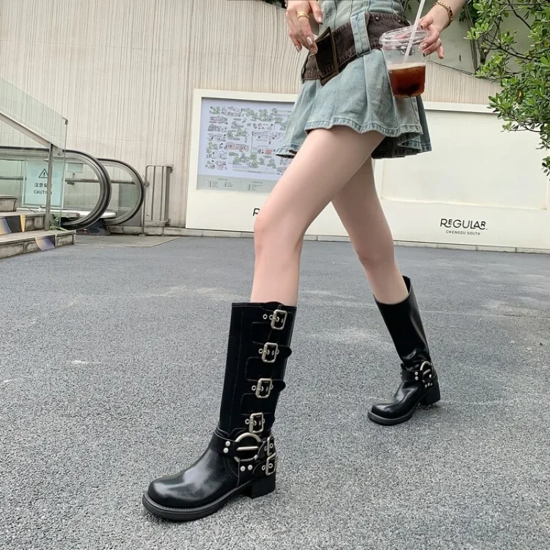 Midnight Marauder High Boots - Image 5