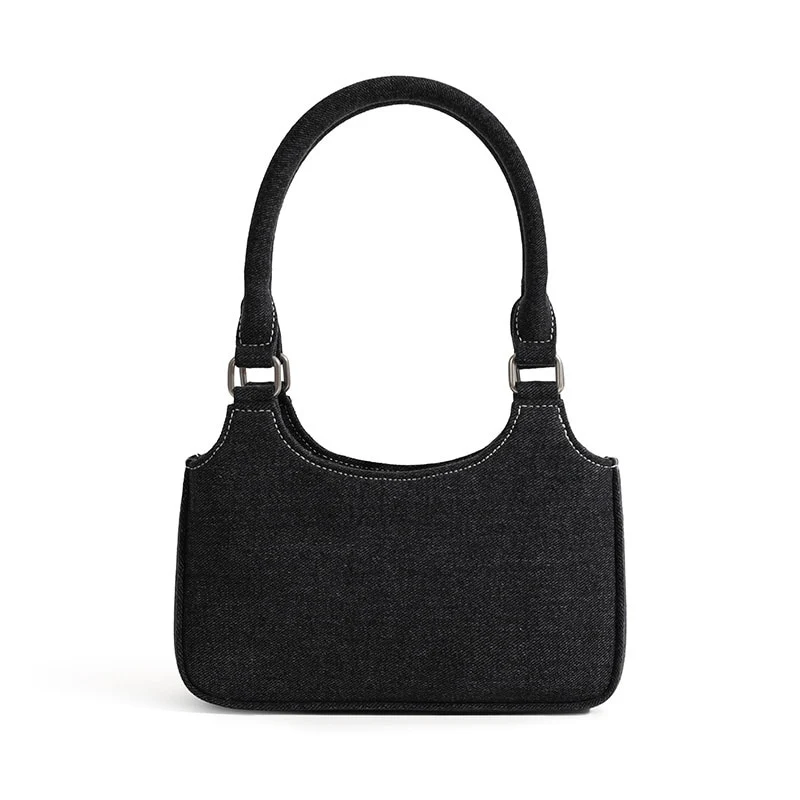Mino Denim Shoulder Bag - Image 2