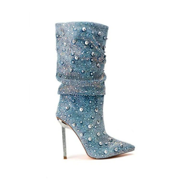 Moda Maven Diamond Boots - Image 4