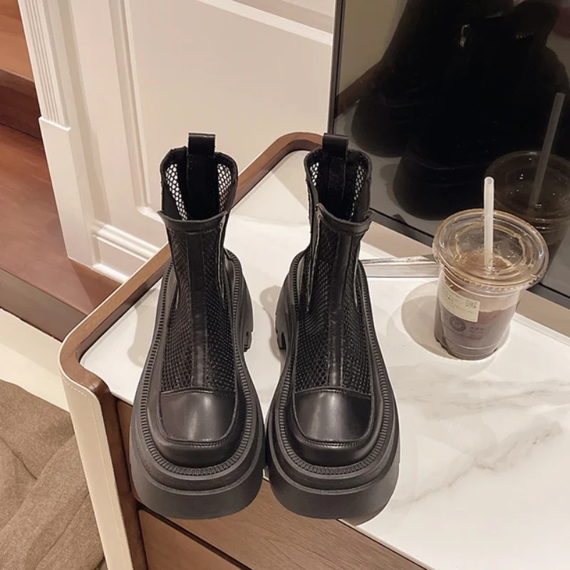 Monroe Gauze Round Boots - Image 2