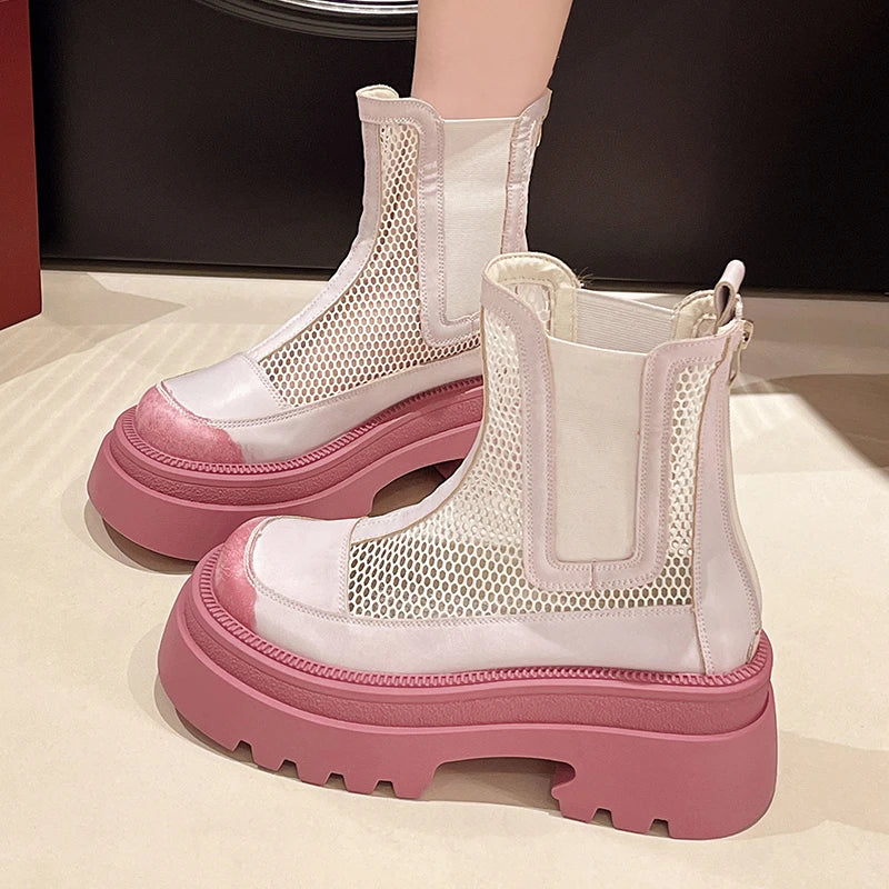 Monroe Gauze Round Boots - Image 6