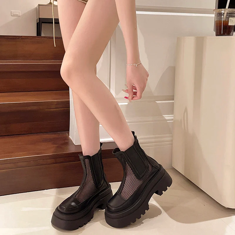 Monroe Gauze Round Boots - Image 7