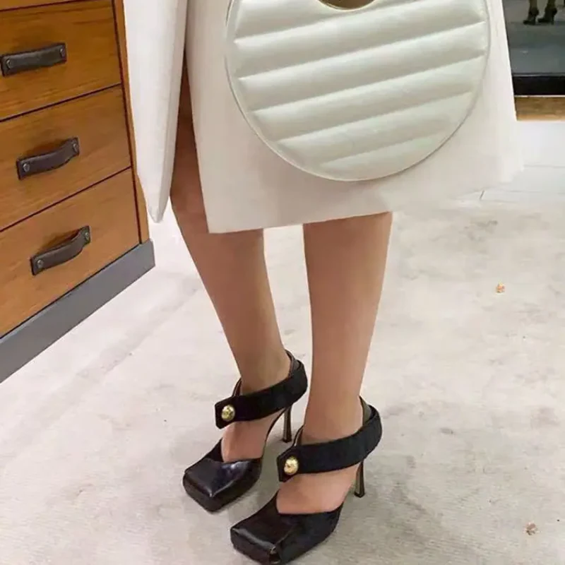 Noa Sexy Squared Heels - Image 4
