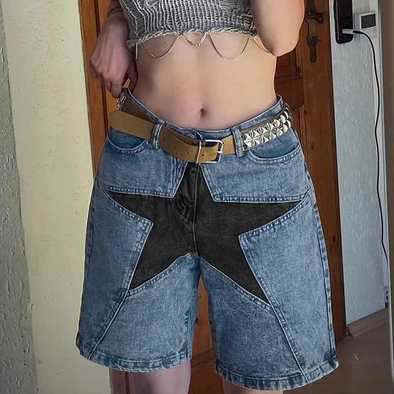 North Star Denim Shorts - Image 2