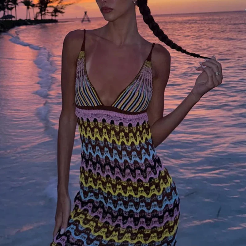 Off Balance Mini Dress - Image 5