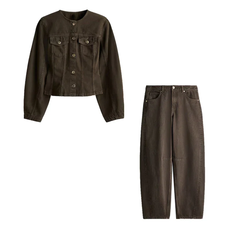 Offbeat Chic Denim Set - Image 3