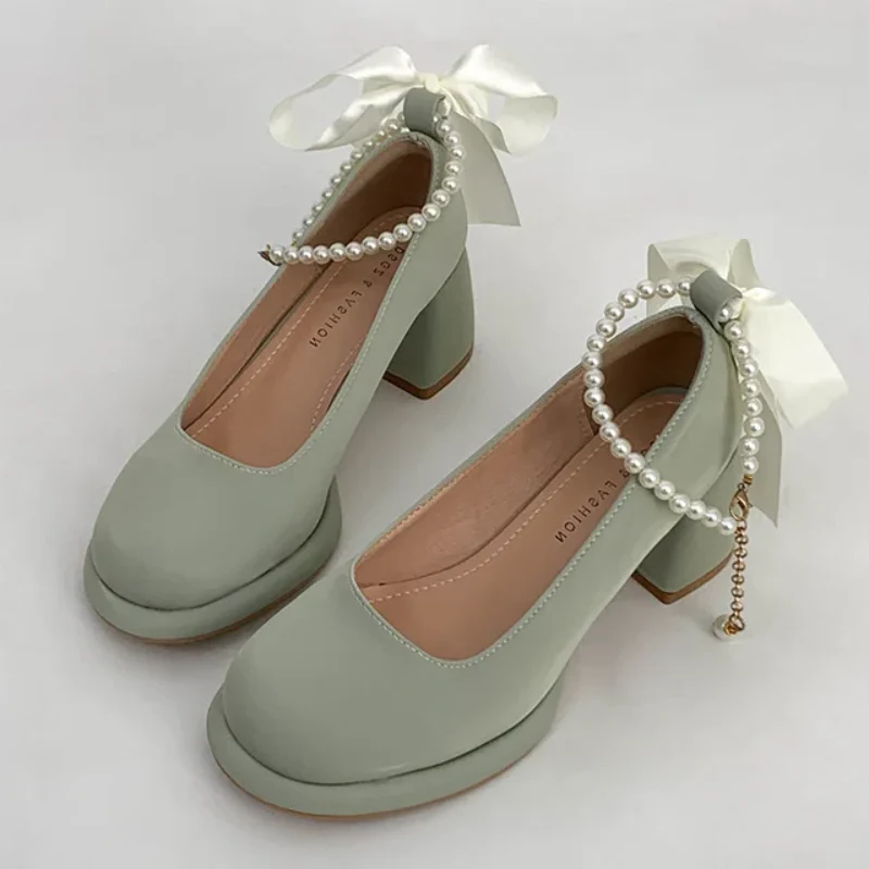 Olivia Ankle Strap Party Pumps - Image 3