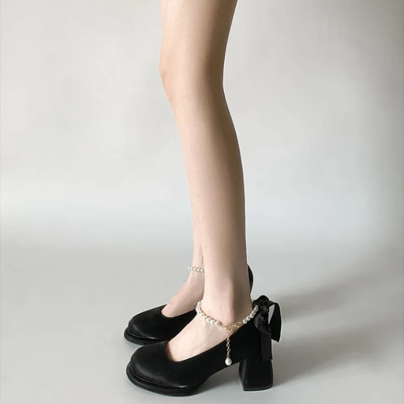 Olivia Ankle Strap Party Pumps - Image 8