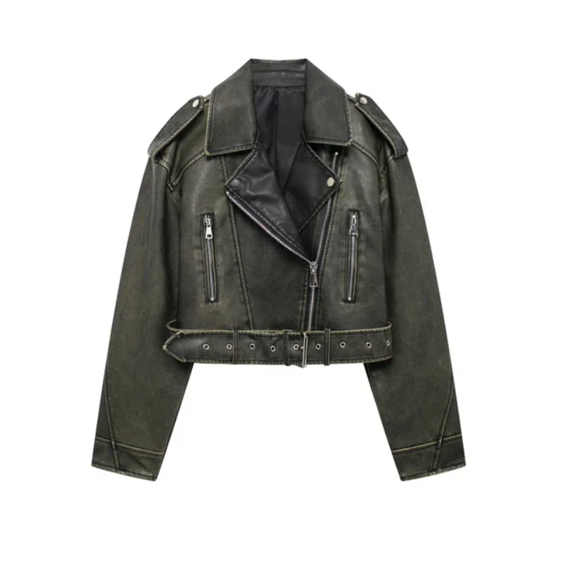 Onyx Street Faux Leather Jacket - Image 3