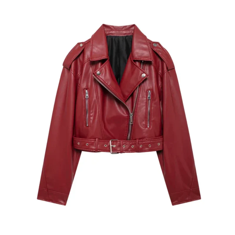 Onyx Street Faux Leather Jacket - Image 4