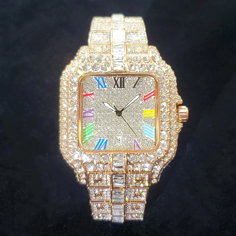 Opulent Square Watch - Image 3