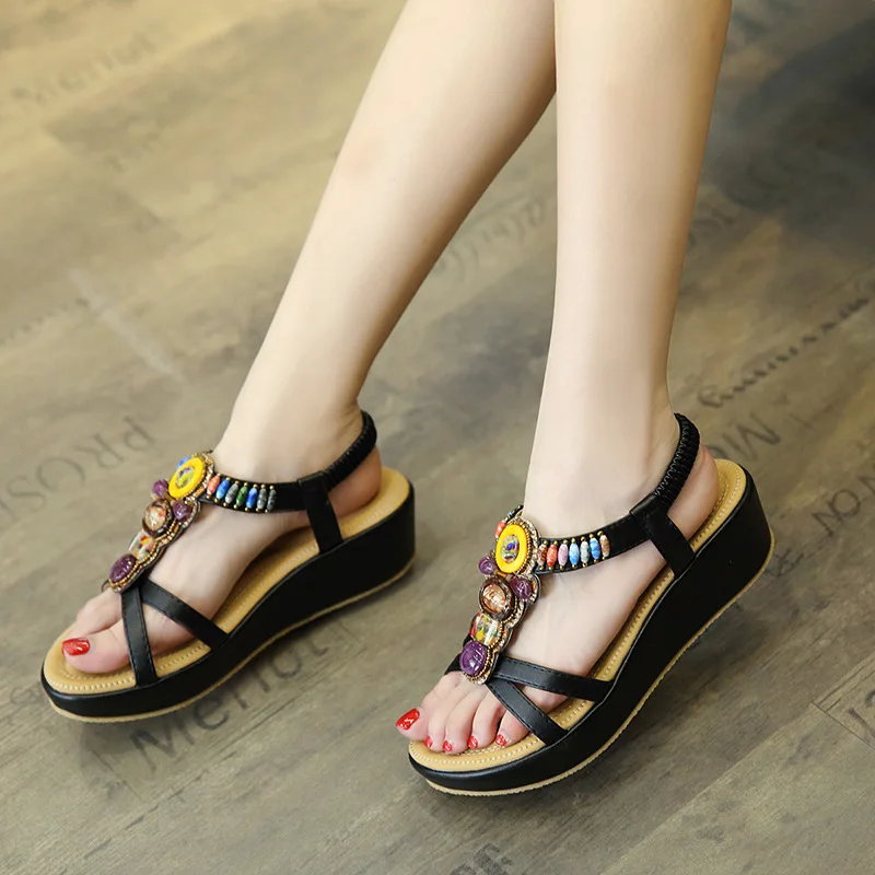 Orion Summer Platform Sandals - Image 4