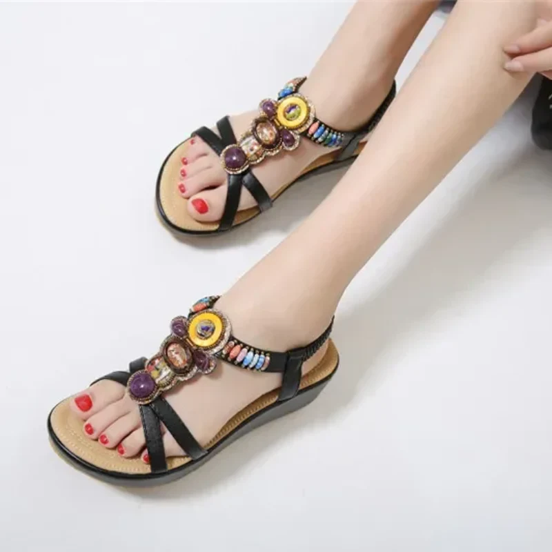 Orion Summer Platform Sandals - Image 6