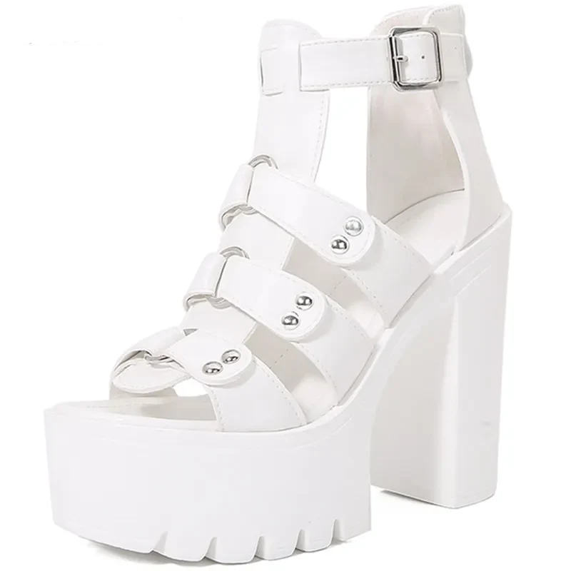 Panthera Peep Sexy Platform Heels - Image 2