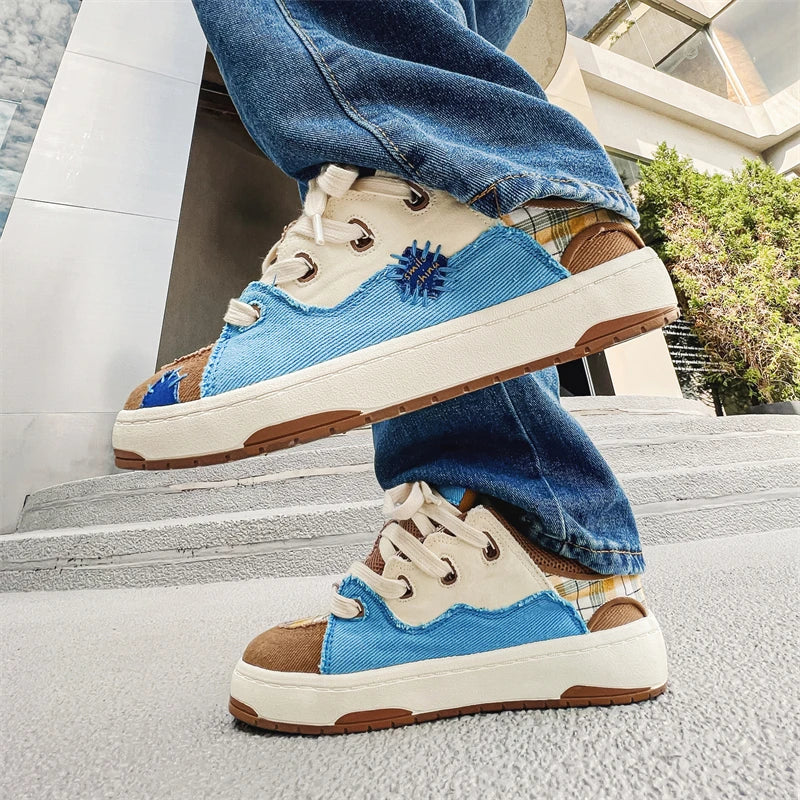 Patchy Casual Sneakers - Image 2