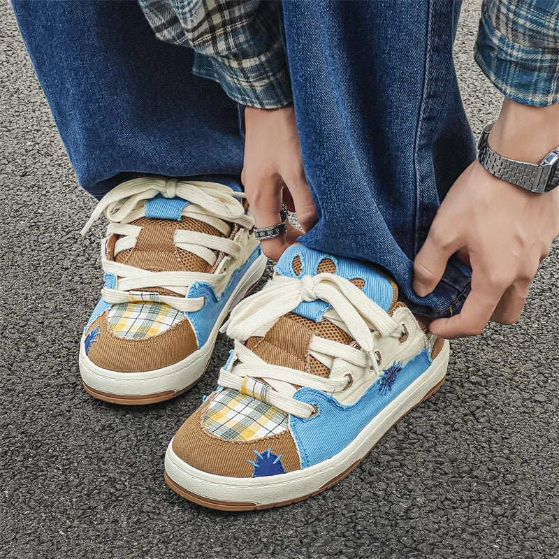 Patchy Casual Sneakers - Image 3