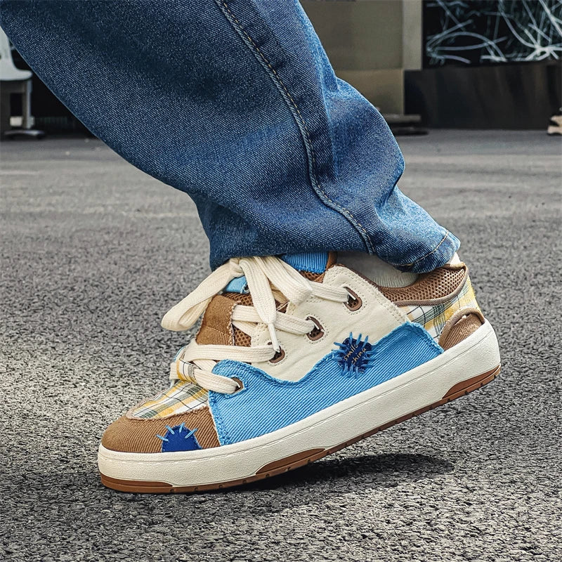 Patchy Casual Sneakers - Image 5