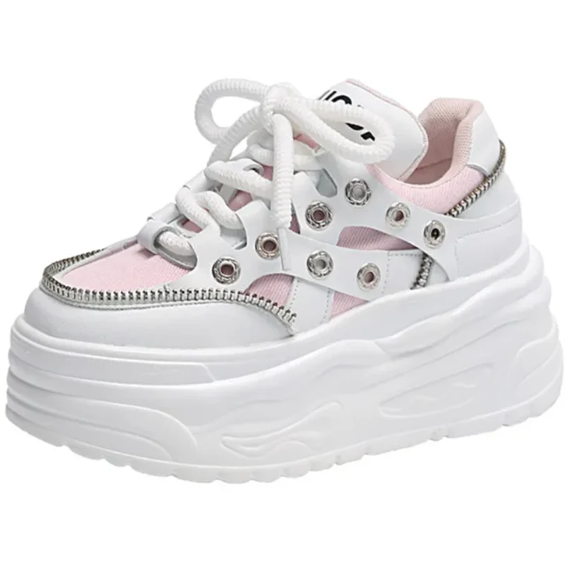 Zipper Platform Sneakers - Image 2