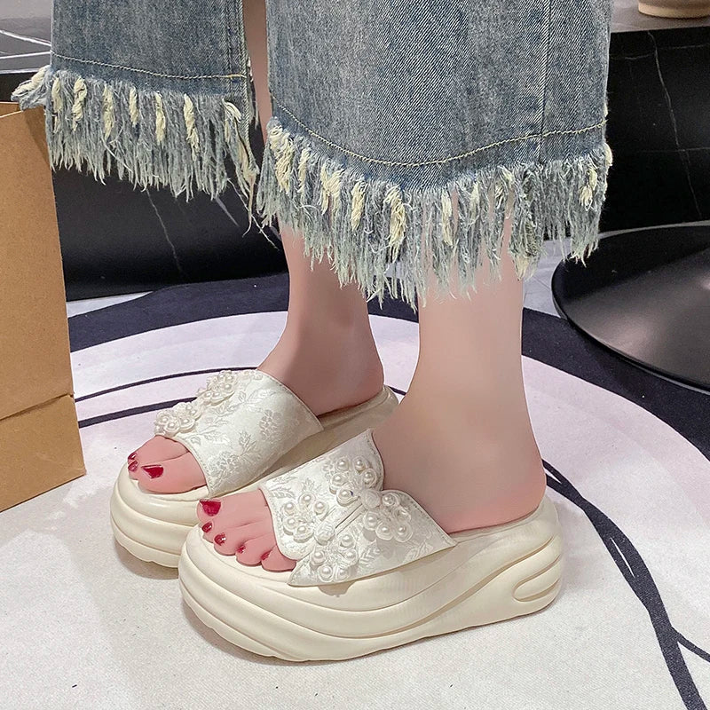 Pearl Petal Slippers - Image 3