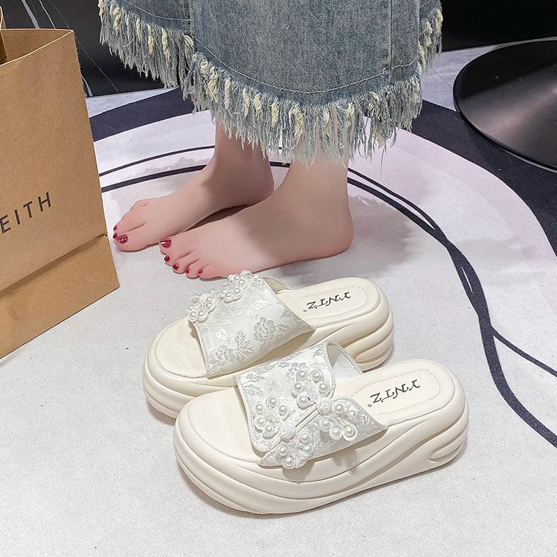 Pearl Petal Slippers - Image 5