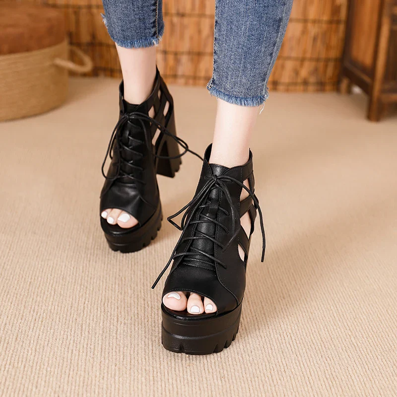 Peekaboo Pinnacle Heels - Image 6