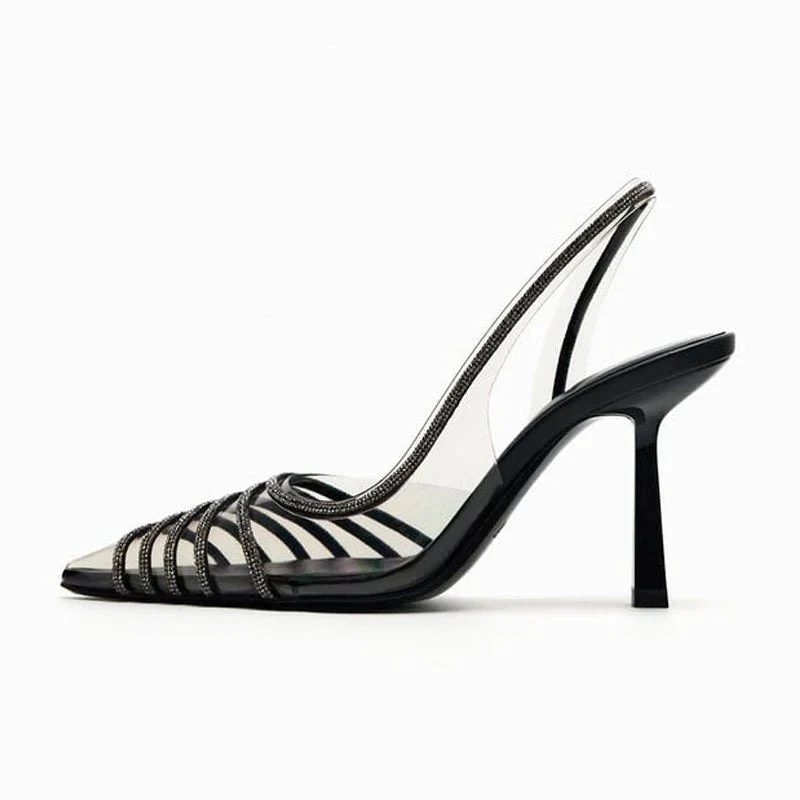 PenelopePulse Rhinestone Heels - Image 3