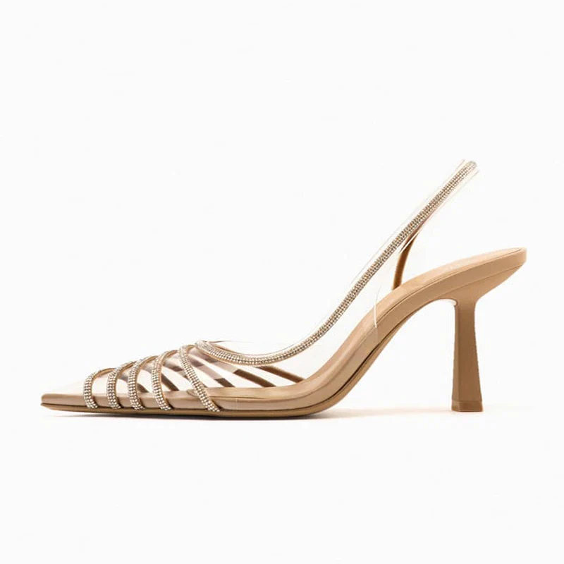 PenelopePulse Rhinestone Heels - Image 4