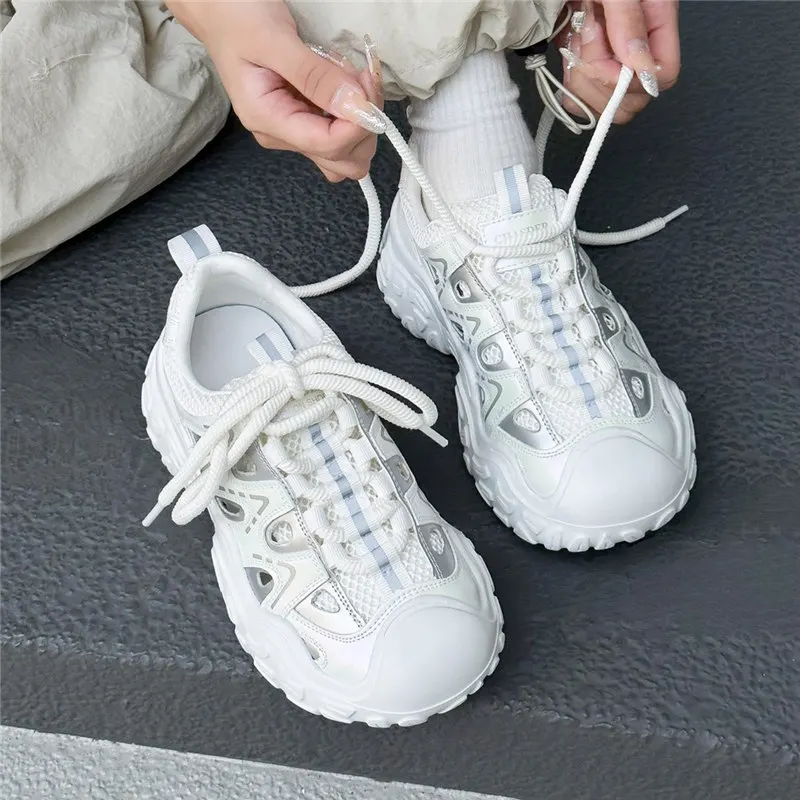 Perforated Trail Sneakers - Image 6