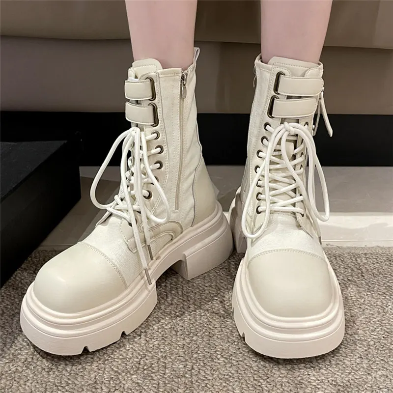 Persa Zipper Boots - Image 4