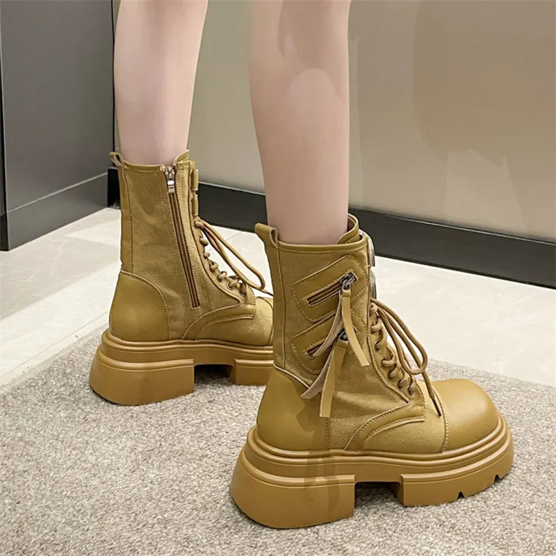 Persa Zipper Boots - Image 6