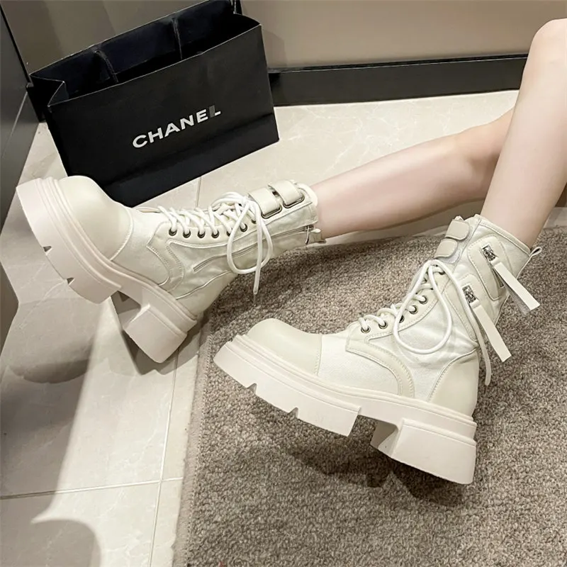 Persa Zipper Boots - Image 7