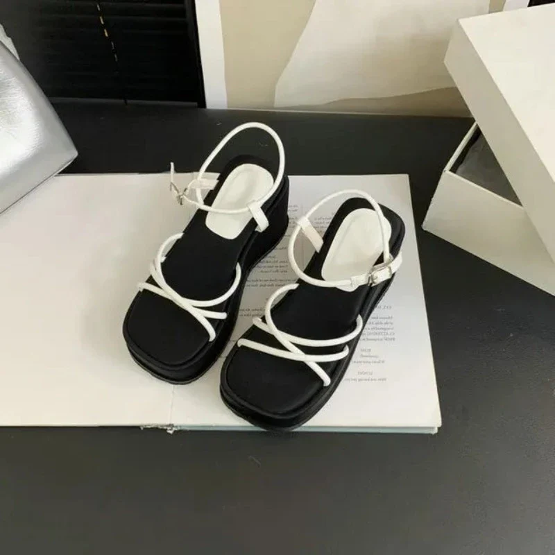 Petra Platform Sandals - Image 2
