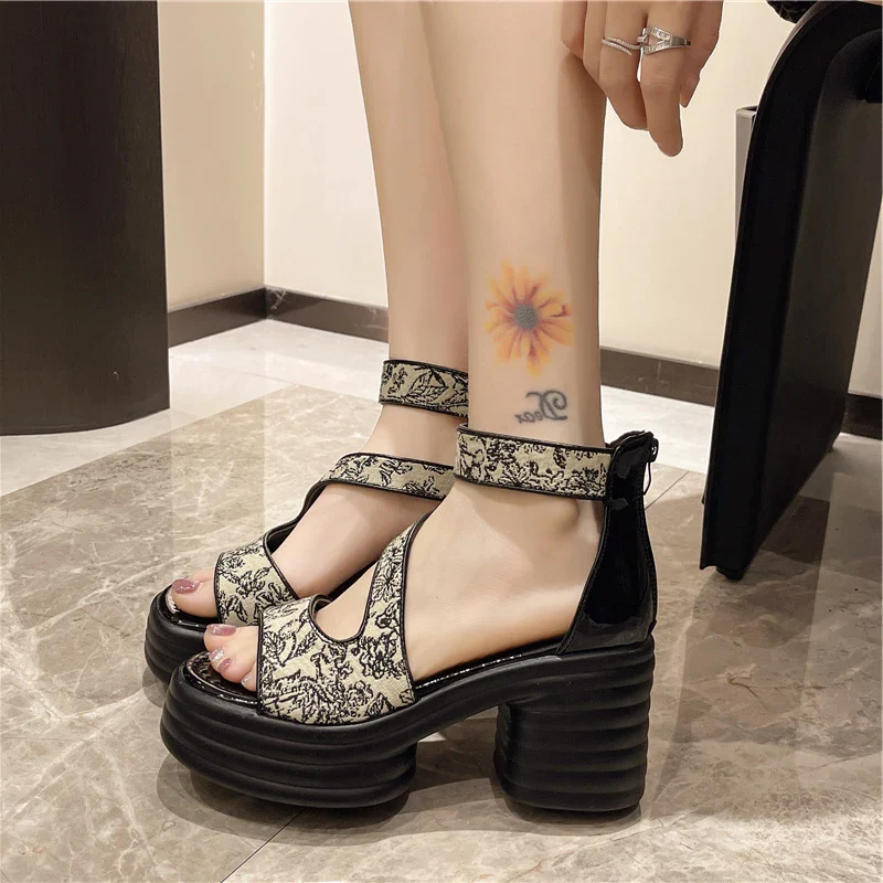 Poppy Petal Peep Sandals - Image 5