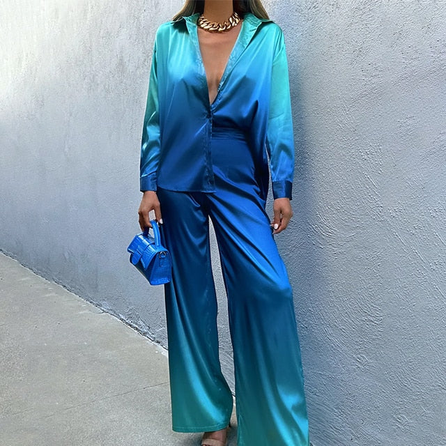 Qatar Satin 2 Piece Set - Image 2